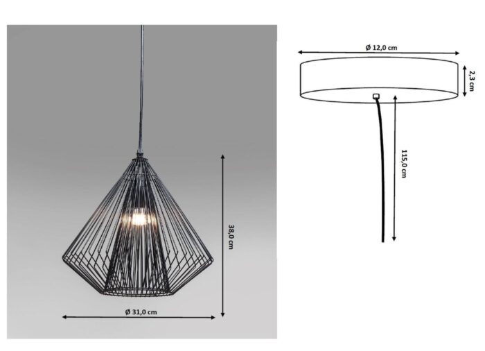 LUSTRĂ MODO WIRE