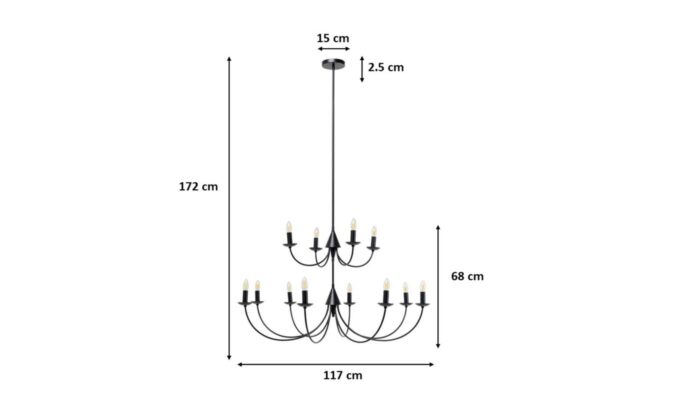 PENDUL MORTICIA Ø116 CM