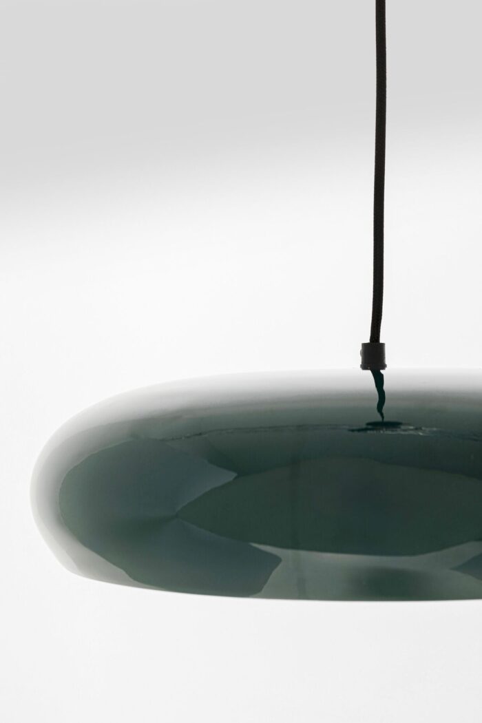LUSTRĂ TIP PENDUL LIA PETROL Ø38 CM