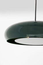 LUSTRĂ TIP PENDUL LIA PETROL Ø38 CM
