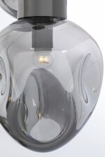 LUSTRĂ SUPERNOVA SMOKY TRE Ø45 CM GRI-ARGINTIU