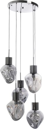 LUSTRĂ SUPERNOVA SMOKY CINQUE Ø50 CM