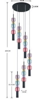 PENDUL CANDY BAR COLORE Ø41CM
