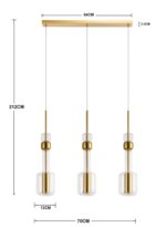 PENDUL CANDY BAR AURIU 70CM