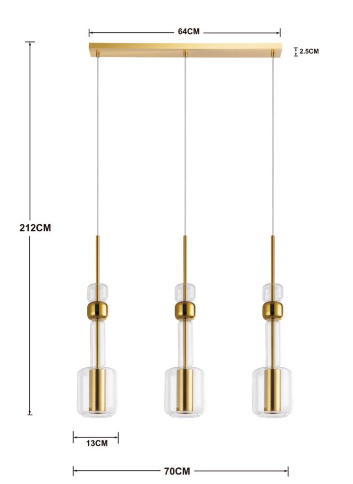 PENDUL CANDY BAR AURIU 70CM