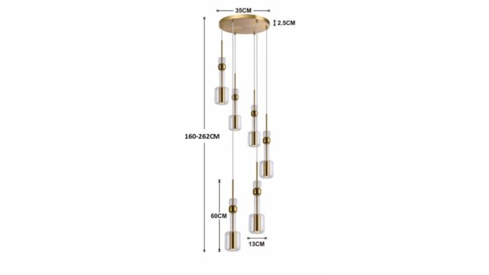 PENDUL CANDY BAR AURIU Ø44CM