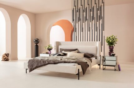 LUSTRĂ LED XXL LIVING VEGAS DELUXE NEGRU 154X320 CM