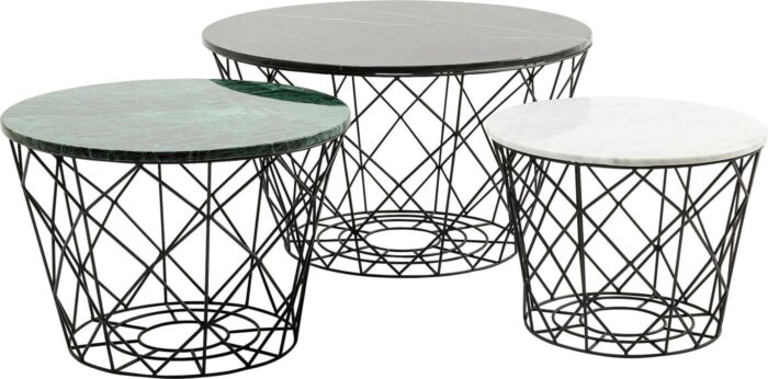 SET 3 MASUTE DE CAFEA EAST ROUND