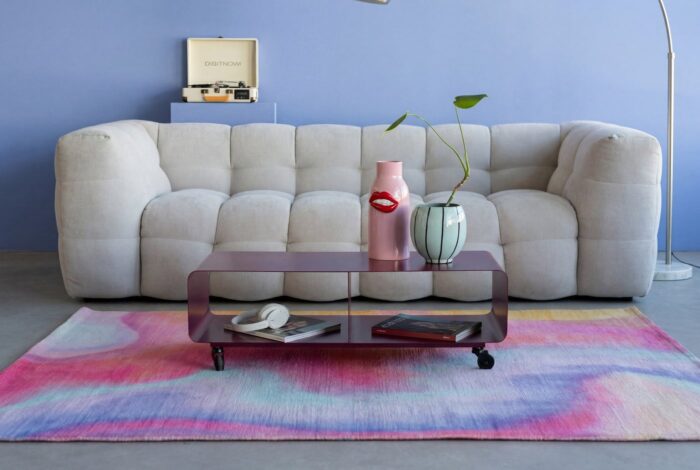 COMODA JOASA LOUNGE M MOVE BERRY 90X30CM