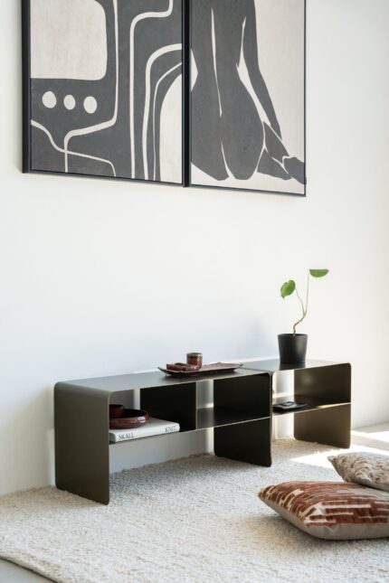 COMODA JOASA LOUNGE M BRONZE 90X44CM