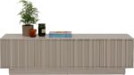 COMODA JOASA STUCCO GRI 160X45 CM