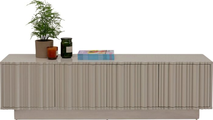 COMODA JOASA STUCCO GRI 160X45 CM