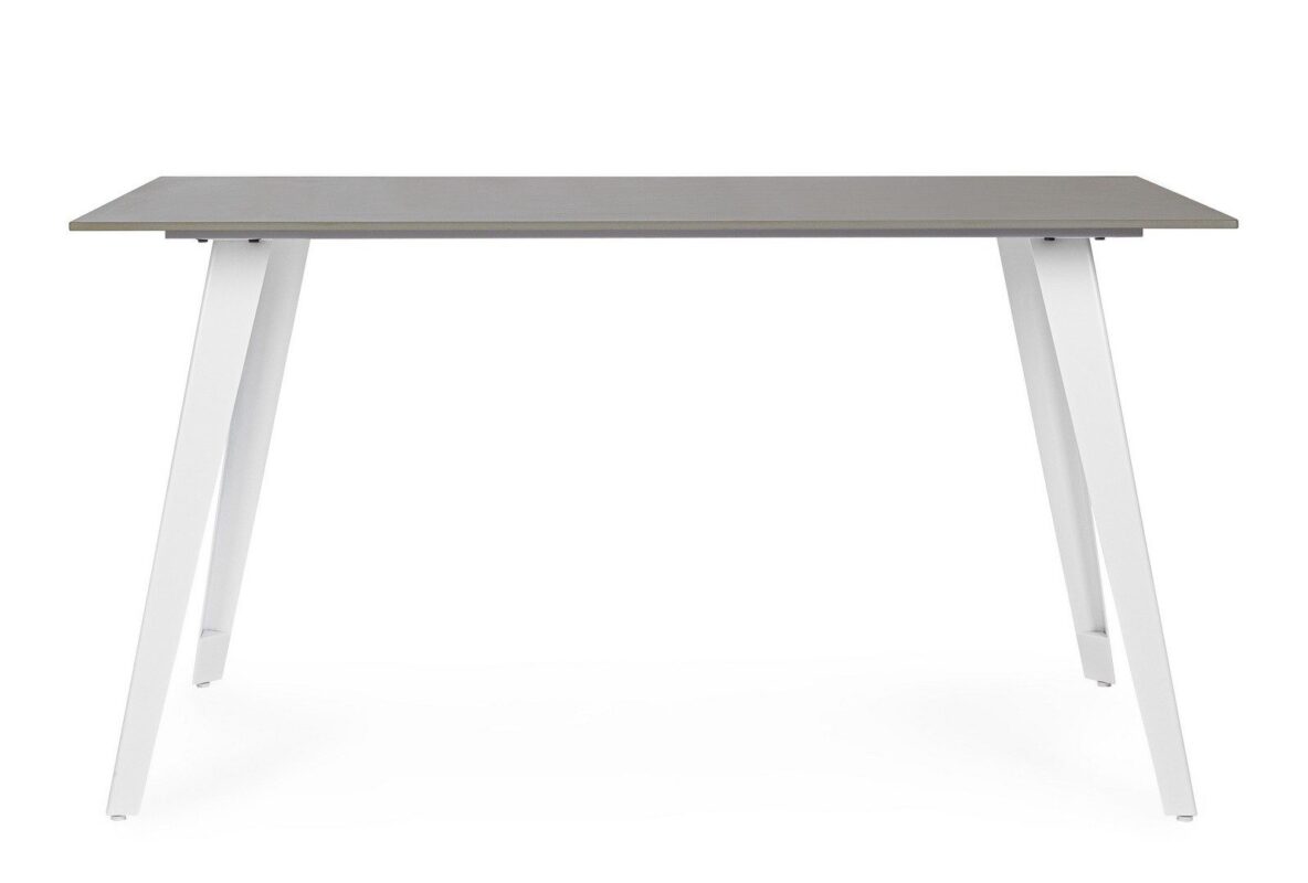 Masă Arjeta 140x80 Alb – imagine 2