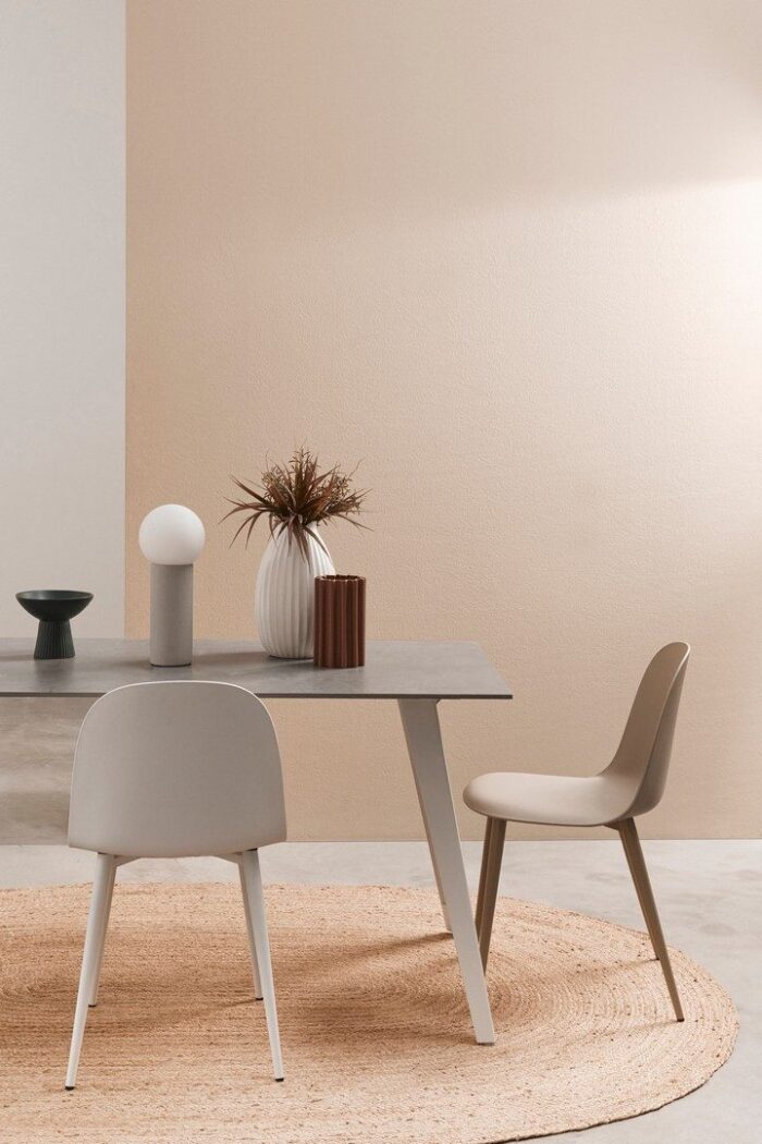 Masă Arjeta 140x80 Alb – imagine 6