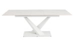 Masă Extensibilă Johannes 160/200x90 Alb – imagine 4