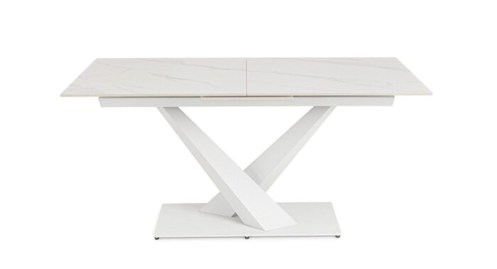 Masă Extensibilă Johannes 160/200x90 Alb – imagine 5