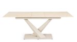 Masă Extensibilă Johannes 160/200x90 Fildeș – imagine 3