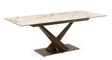 Masă Extensibilă Johannes 160/200x90 Nisipiu