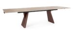 Masă Extensibilă Maikki 200/300x100 Nuc/Travertin