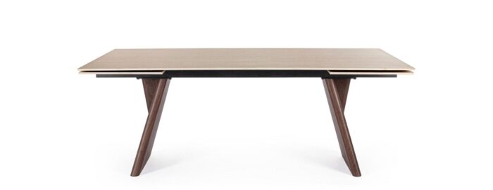 Masă Extensibilă Maikki 200/300x100 Nuc/Travertin – imagine 5