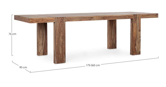 Masă Extensibilă Sunderland 175/265x90 – imagine 3