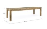 Masă Kaily 280x100 – imagine 2