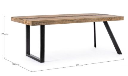 Masă Manchester 200x100 – imagine 2