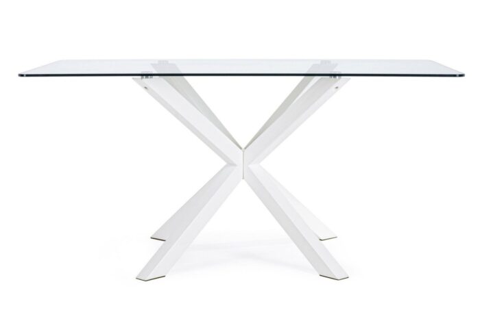 Masă May Picior Alb 160x90 – imagine 3