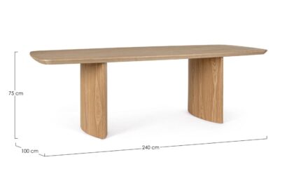 Masă Odelia 240x100 – imagine 2