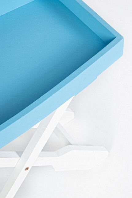 Masă Pliantă Gozzo Alb/Bleu M – imagine 2