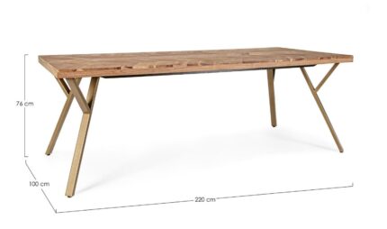 Masă Raida 220x100 – imagine 2