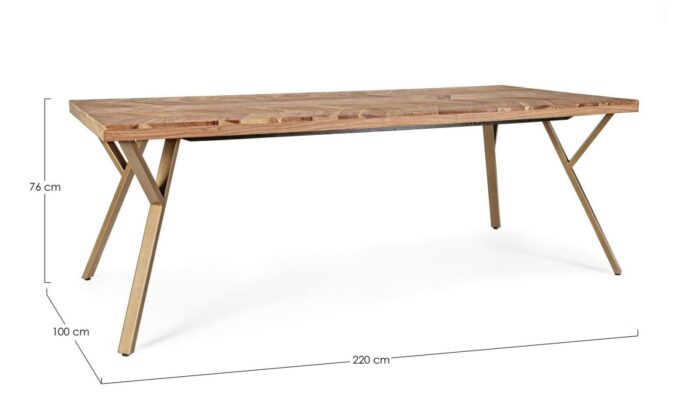 Masă Raida 220x100 – imagine 2