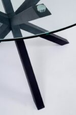 Masă Rotundă May Picior Negru Ø114 – imagine 3