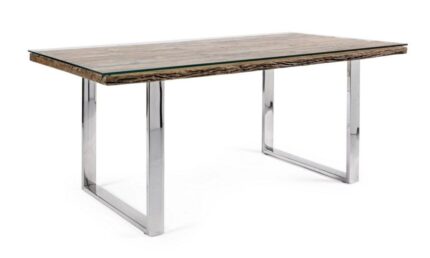 Masă Stanton 180x90 Cu Sticlă