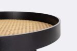 Măsuță De Cafea Rotundă Josine Negru Ø50
