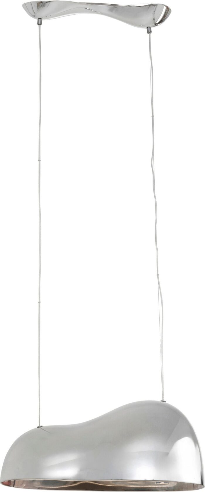 LUSTRĂ CLOUD BEAM DOUBLE ARGINTIE 70 CM