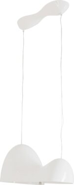 LUSTRĂ CLOUD BEAM DOUBLE ALBĂ 100 CM