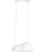 LUSTRĂ CLOUD BEAM DOUBLE ALBĂ 70 CM