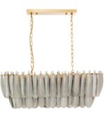 LUSTRĂ FEATHER GLOW 95CM