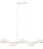 LUSTRĂ SCALA BALLS MILKY GREJ 150 CM