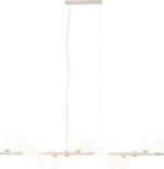 LUSTRĂ SCALA BALLS MILKY GREJ 150 CM