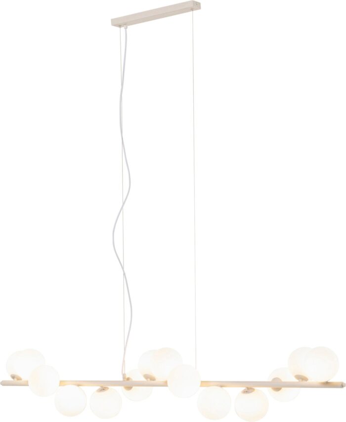 LUSTRĂ SCALA BALLS MILKY GREJ 150 CM