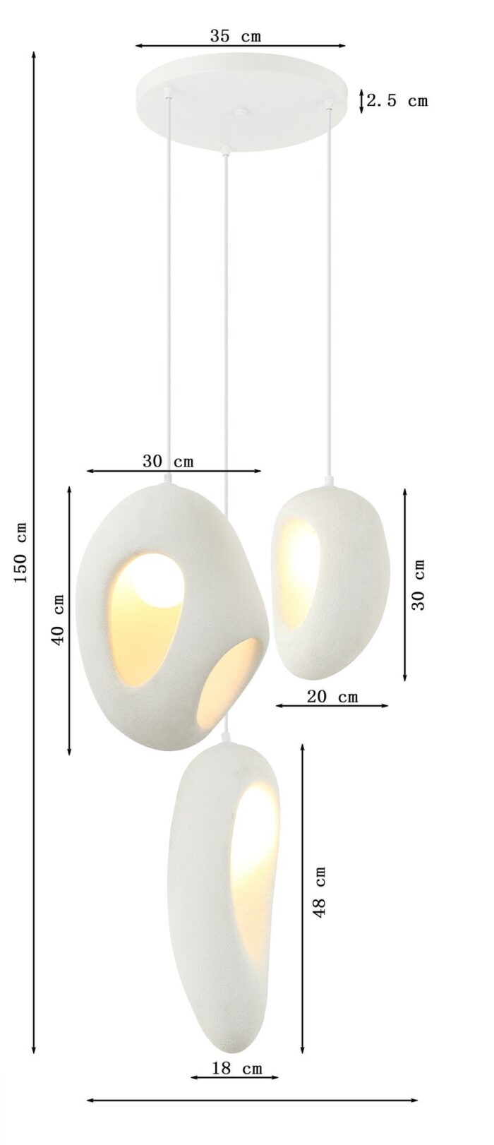LUSTRĂ SOUL DINING 53 CM