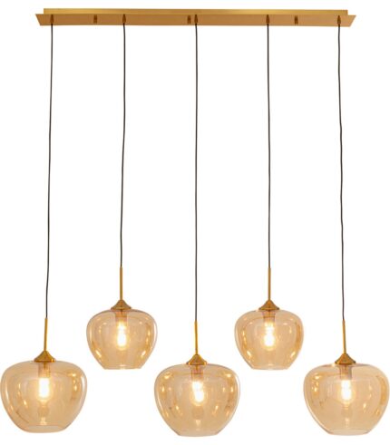 LUSTRĂ SPHERE AMBER FIVE 160 CM