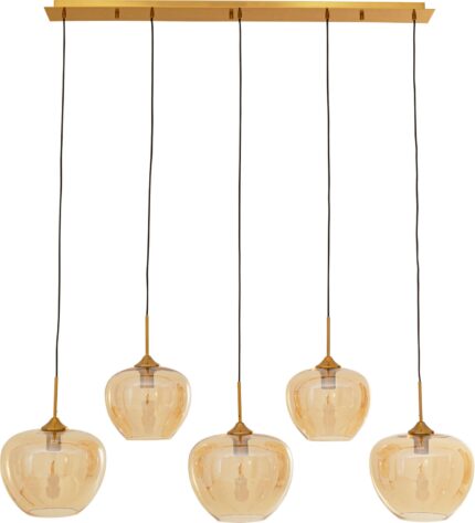 LUSTRĂ SPHERE AMBER FIVE 160 CM