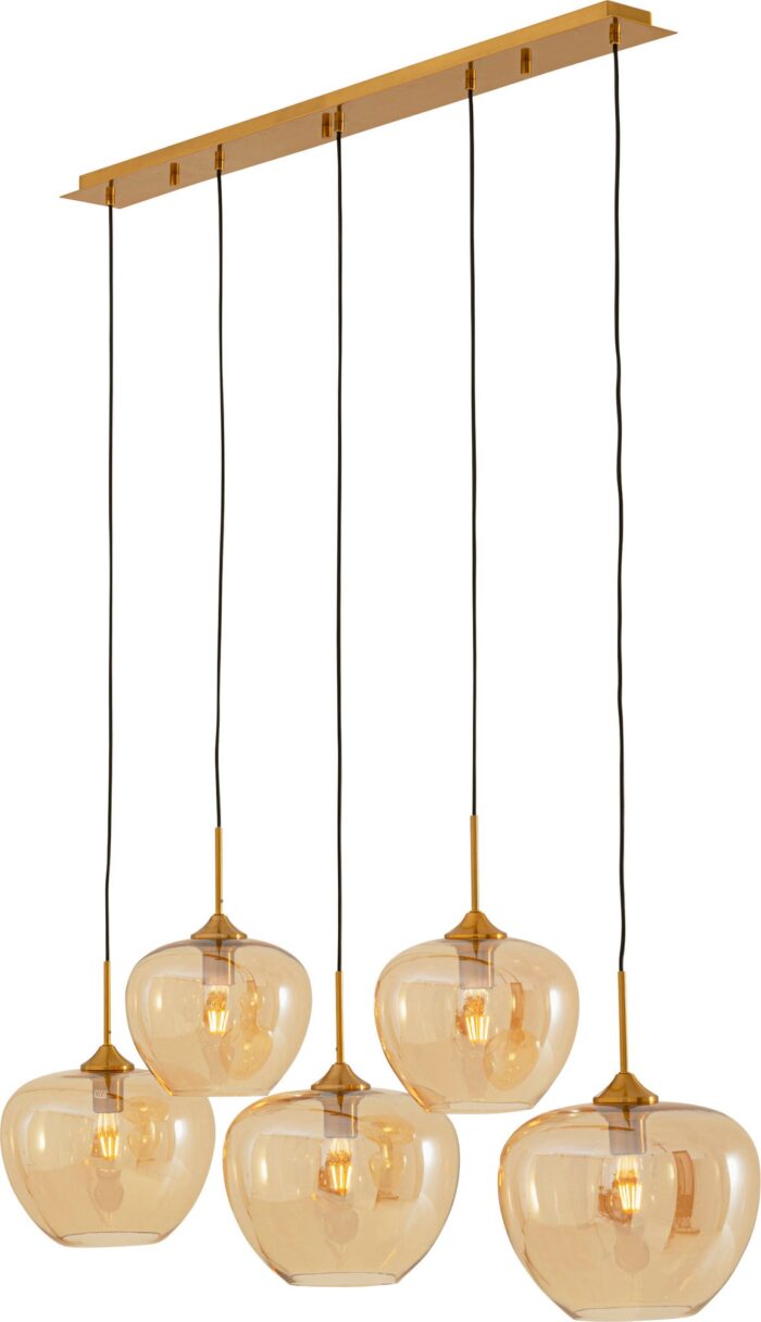 LUSTRĂ SPHERE AMBER FIVE 160 CM