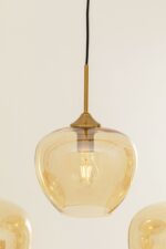 LUSTRĂ SPHERE AMBER FIVE 160 CM