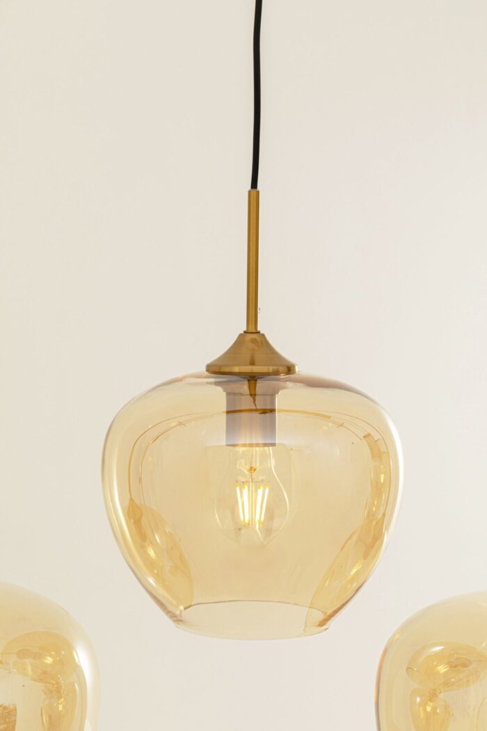 LUSTRĂ SPHERE AMBER FIVE 160 CM