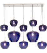 LUSTRĂ SPHERE NIGHT ALBASTRU TEN 160 CM