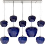 LUSTRĂ SPHERE NIGHT ALBASTRU TEN 160 CM